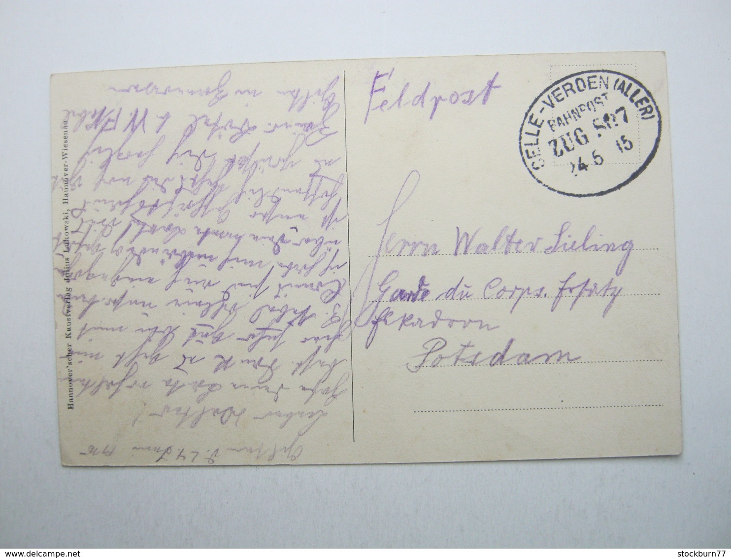 GILTEN , Strasse Mit Kaufladen,  Schöne Karte 1915 - Autres & Non Classés