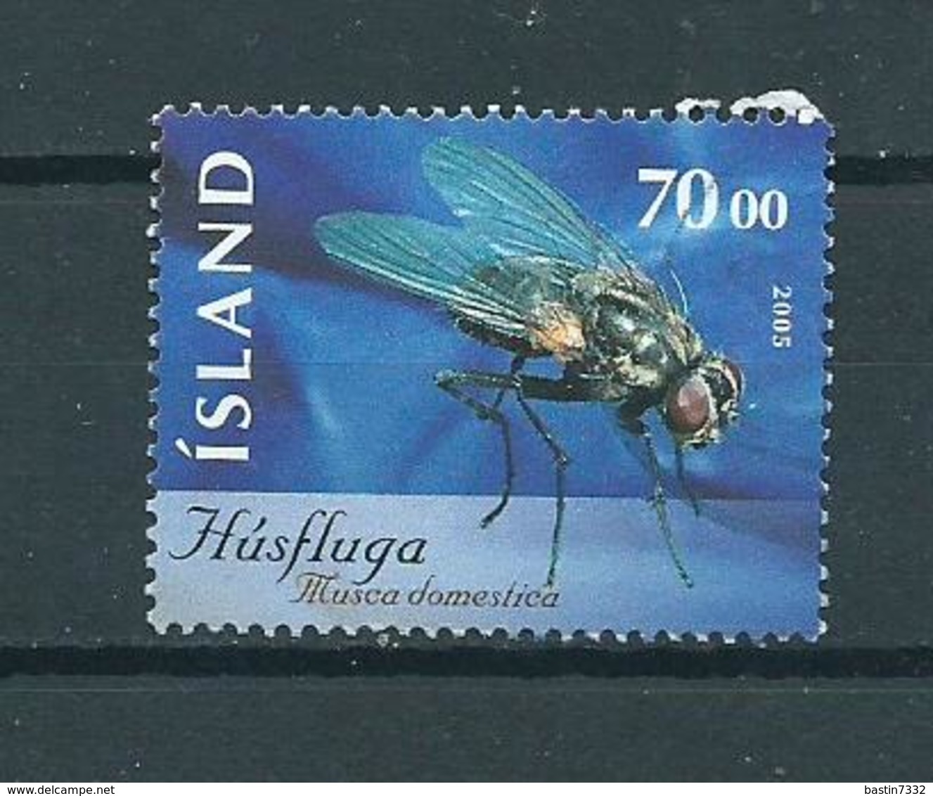 2005 Iceland Insects Used/gebruikt/oblitere - Usati