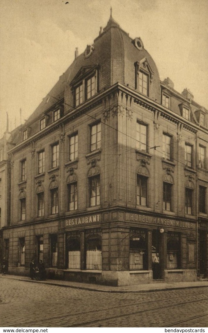 Luxemburg, LUXEMBOURG, Hotel-Restaurant Taverne De La Bourse (1920s) Postcard - Luxemburg - Town