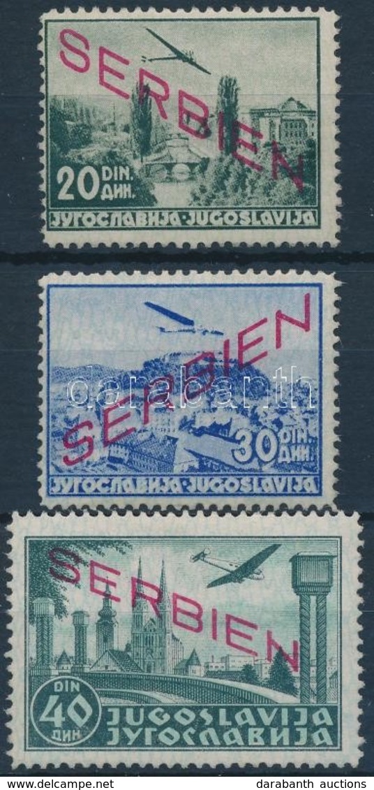 ** Szerbia 1941 Mi 22-24 - Autres & Non Classés