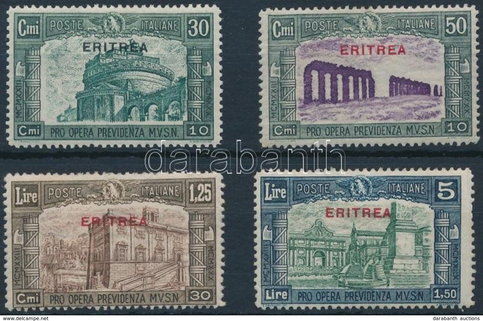 * 1930 Nemzeti Milícia Sor Mi 171-174 - Andere & Zonder Classificatie