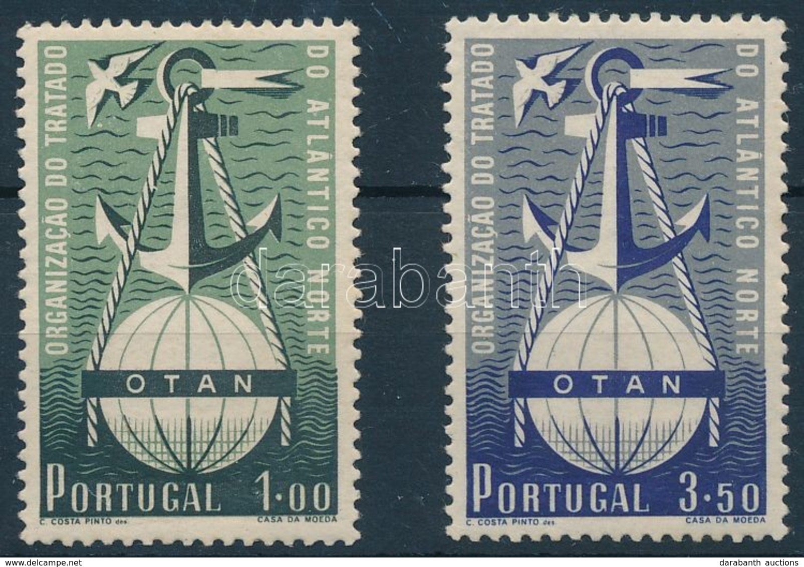 * 1952 3 éves A NATO Sor Mi 778-779 - Other & Unclassified