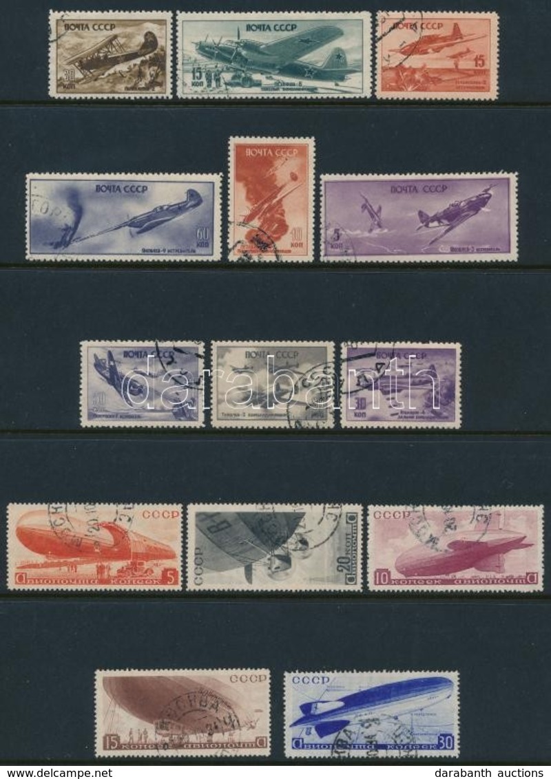 O 1934/1946 Mi 483-487 + 1014-1022 (Mi EUR 140,-) - Autres & Non Classés