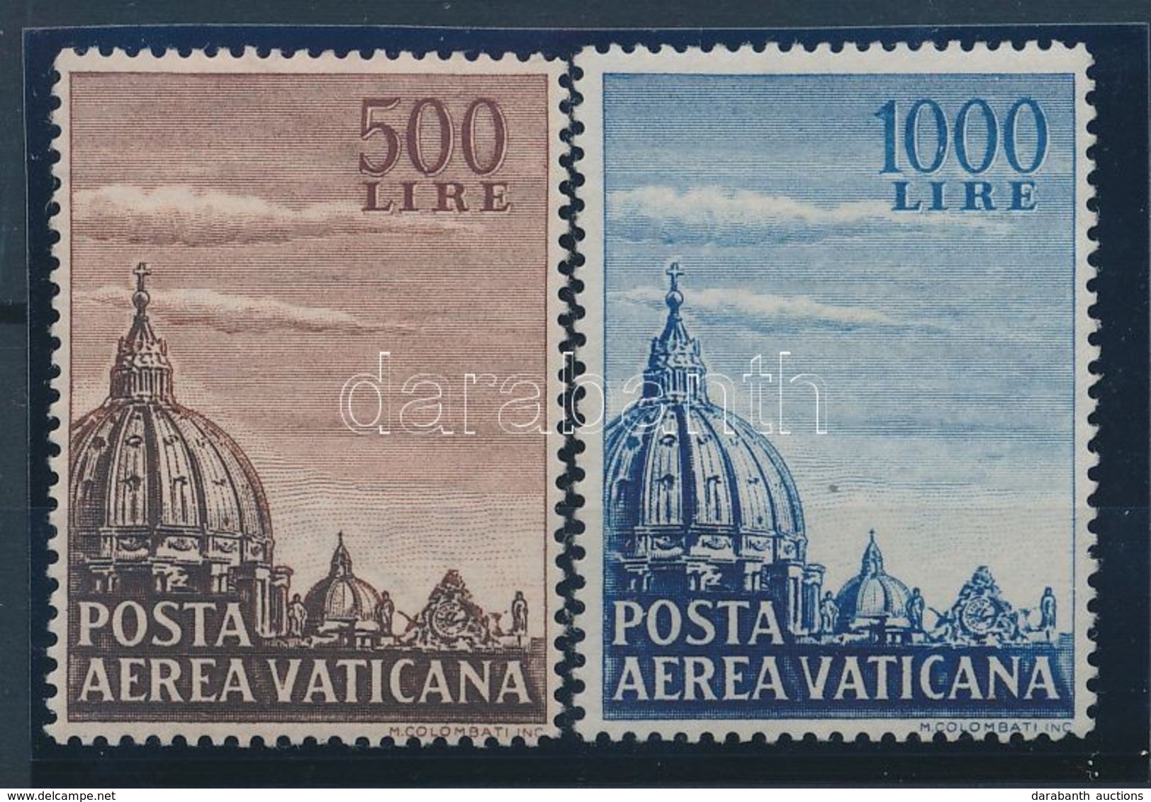 ** 1953 Légiposta Sor Mi 205-206 - Other & Unclassified