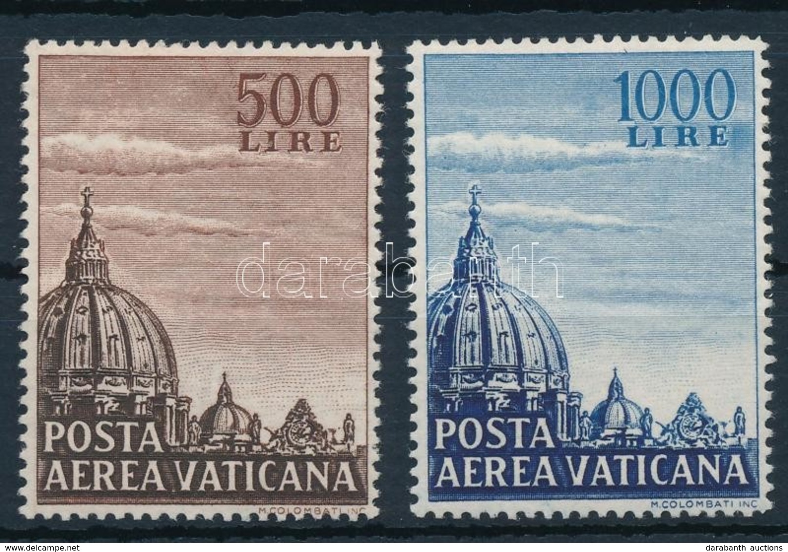 ** 1953 Légiposta Sor Mi 205-206 - Other & Unclassified