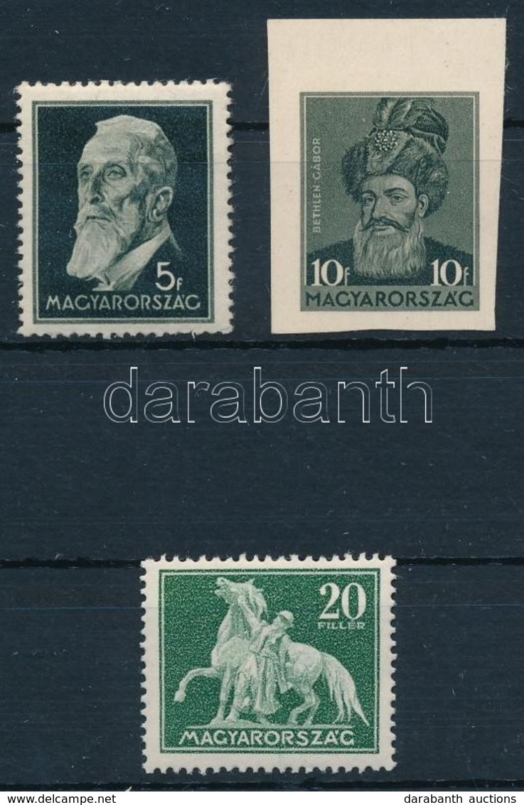 ** (*) 3 Klf Próbanyomat Az 1930-as évekből / 3 Different Proofs - Other & Unclassified