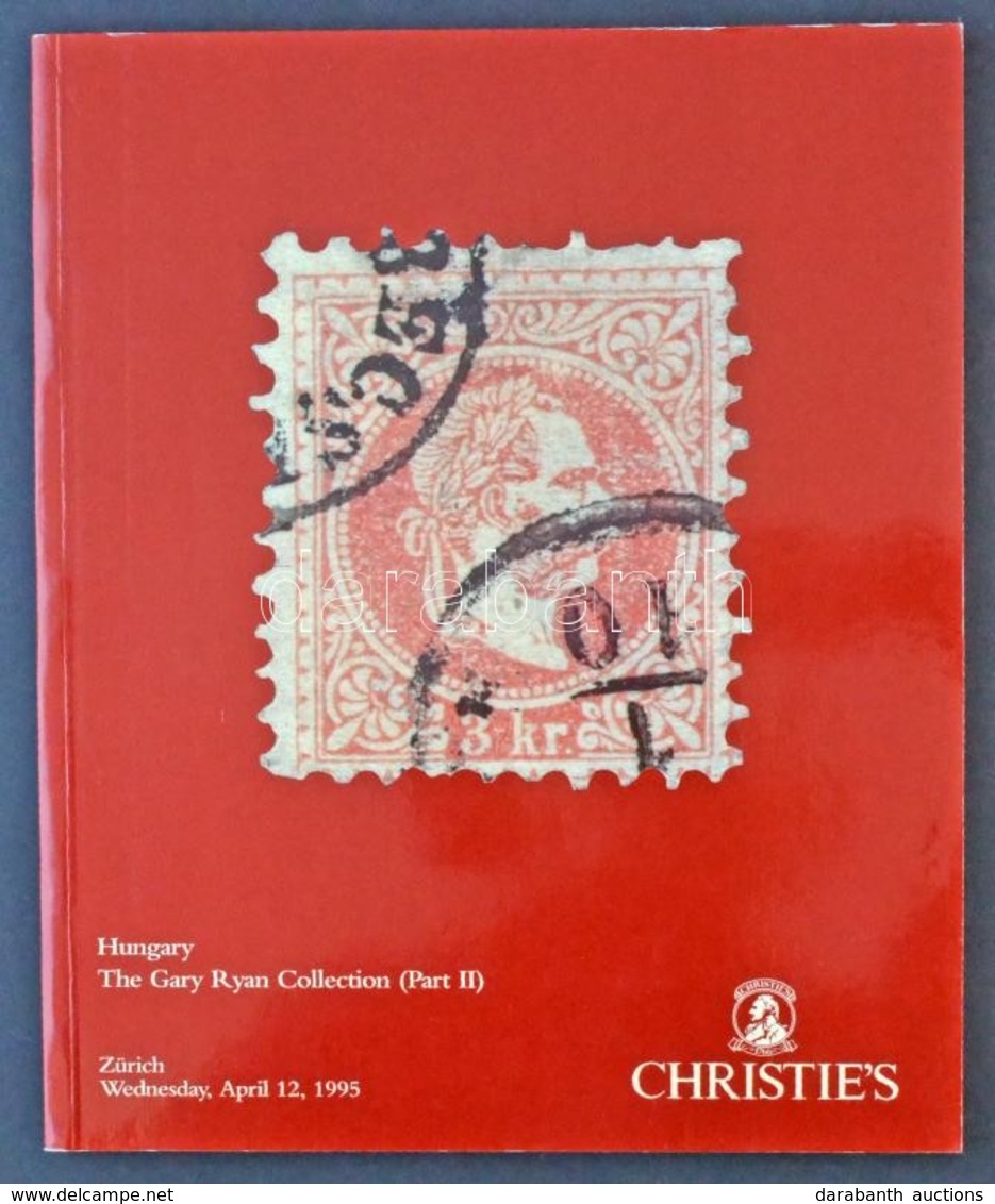 The Gary Ryan Collection (Part II) Hungary (1995) árverési Katalógus / Auction Catalog - Autres & Non Classés