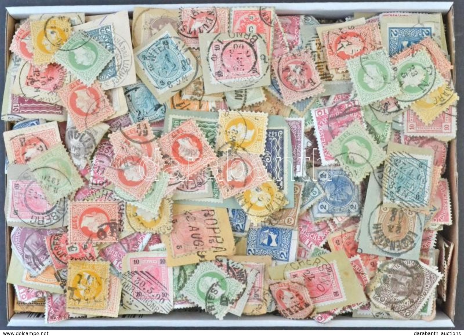 O Kb 1.000 Db Osztrák Bélyeg 1867-től / Austria Ca. 1.000 Stamps From 1867 - Autres & Non Classés