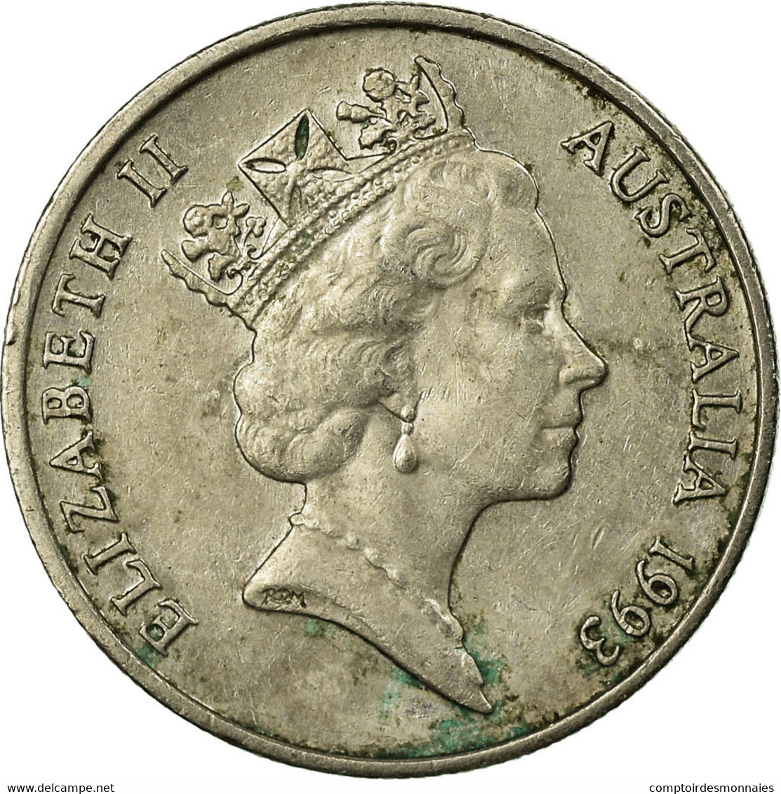 Monnaie, Australie, Elizabeth II, 5 Cents, 1993, TTB, Copper-nickel, KM:80 - 5 Cents