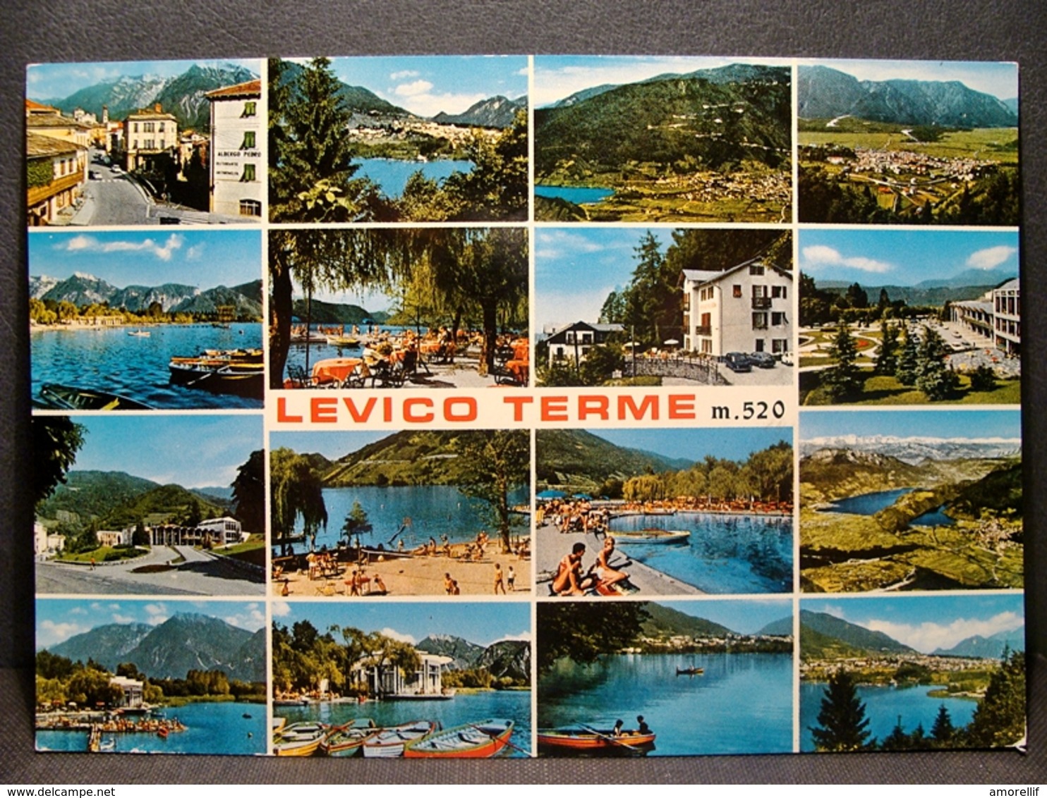 (FG.O28) LEVICO TERME - VEDUTE VEDUTINE (TRENTO) Viaggiata 1972 - Trento