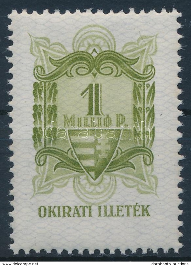 1946 Okirati Illetékbélyeg 1 Millió P (80.000) - Zonder Classificatie
