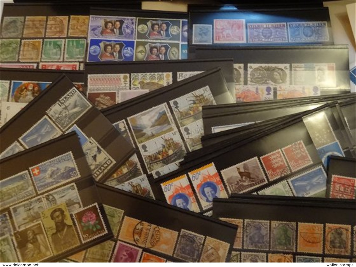 Lot With World Stamps - Vrac (min 1000 Timbres)