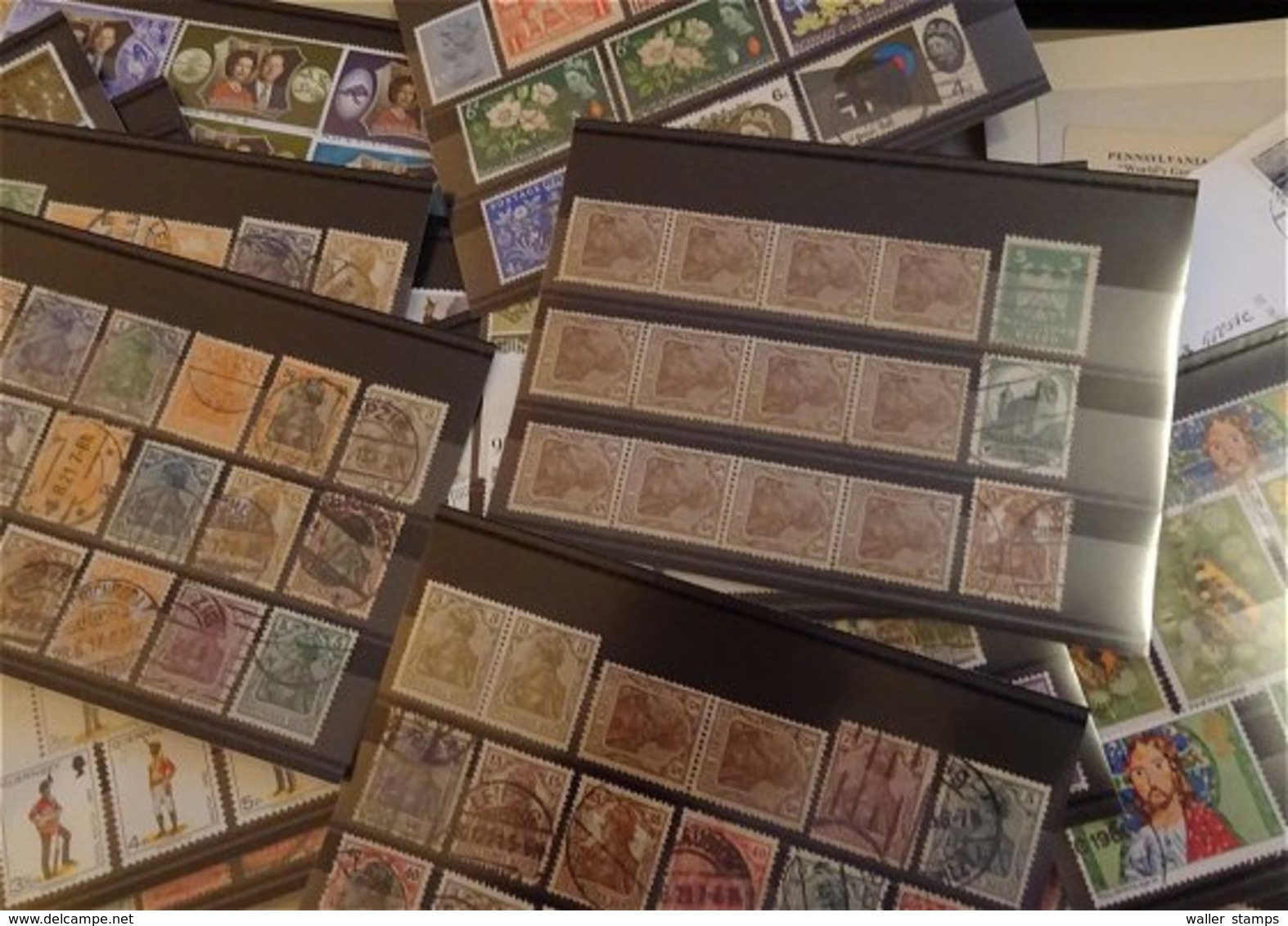 Lot With World Stamps - Vrac (min 1000 Timbres)