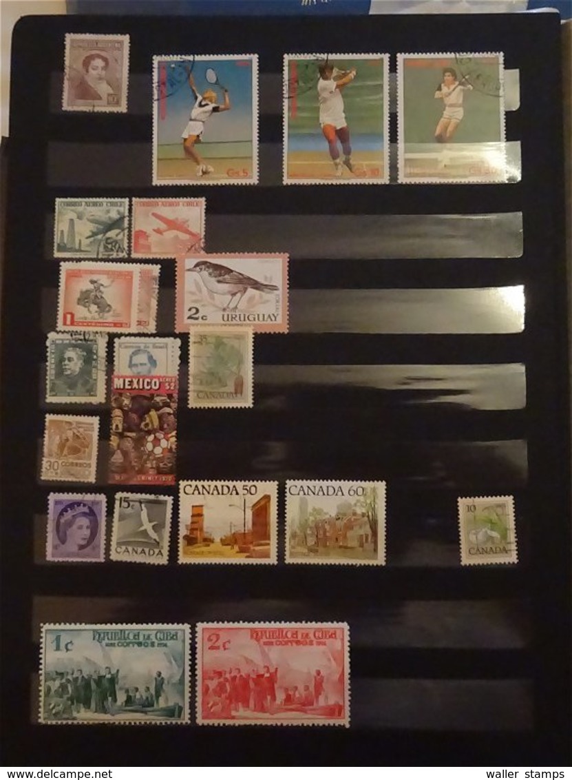 Lot With World Stamps