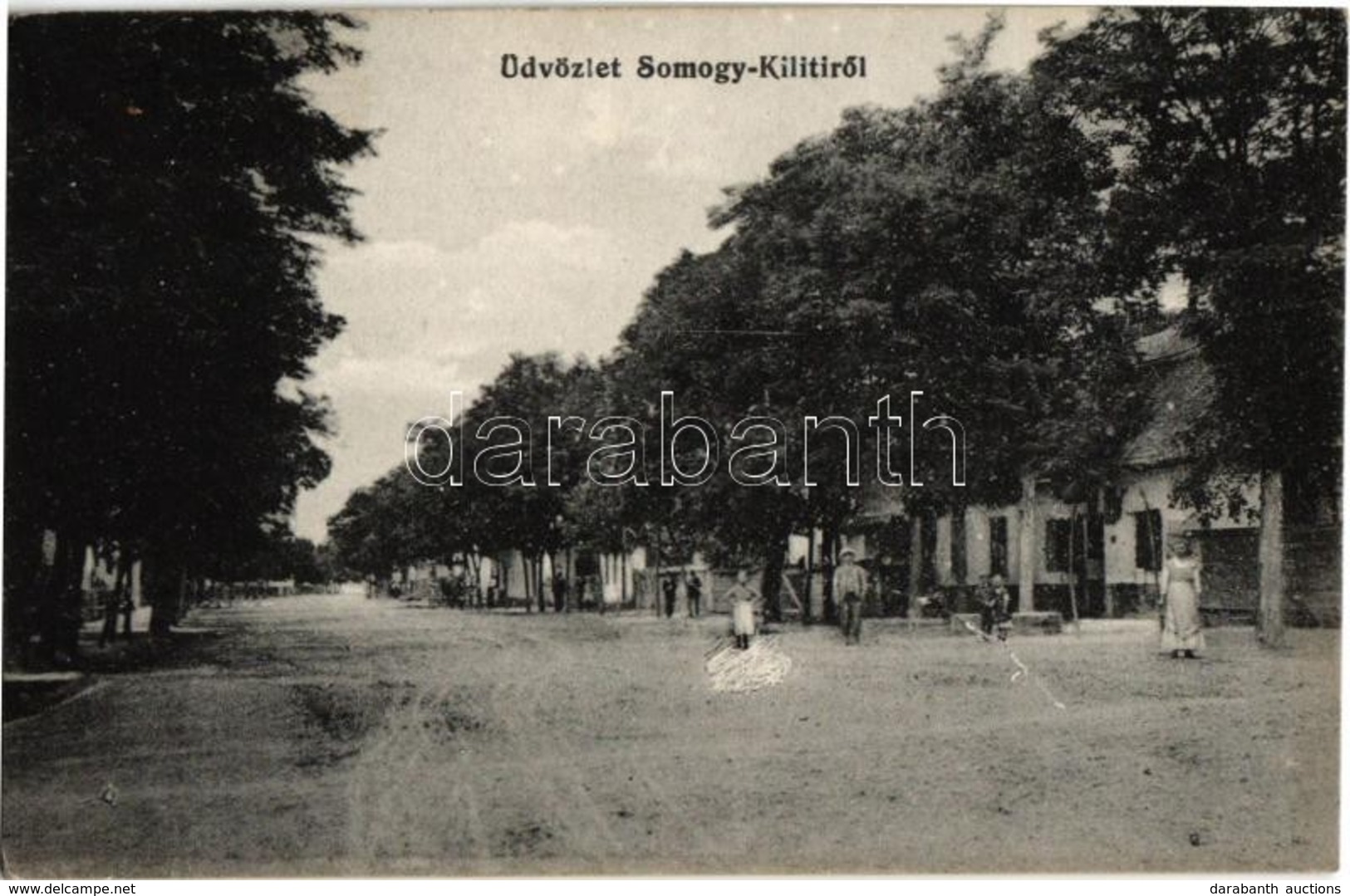 T2 1918 Balatonkiliti, Somogy-kiliti (Siófok); Utca - Non Classés