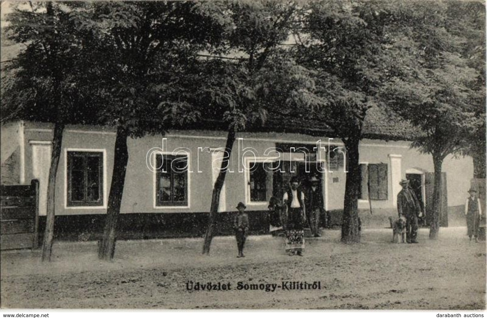 T2 1918 Balatonkiliti, Somogy-kiliti (Siófok); Üzlet, Ahol Mauthner Magvak Kaphatóak - Non Classés