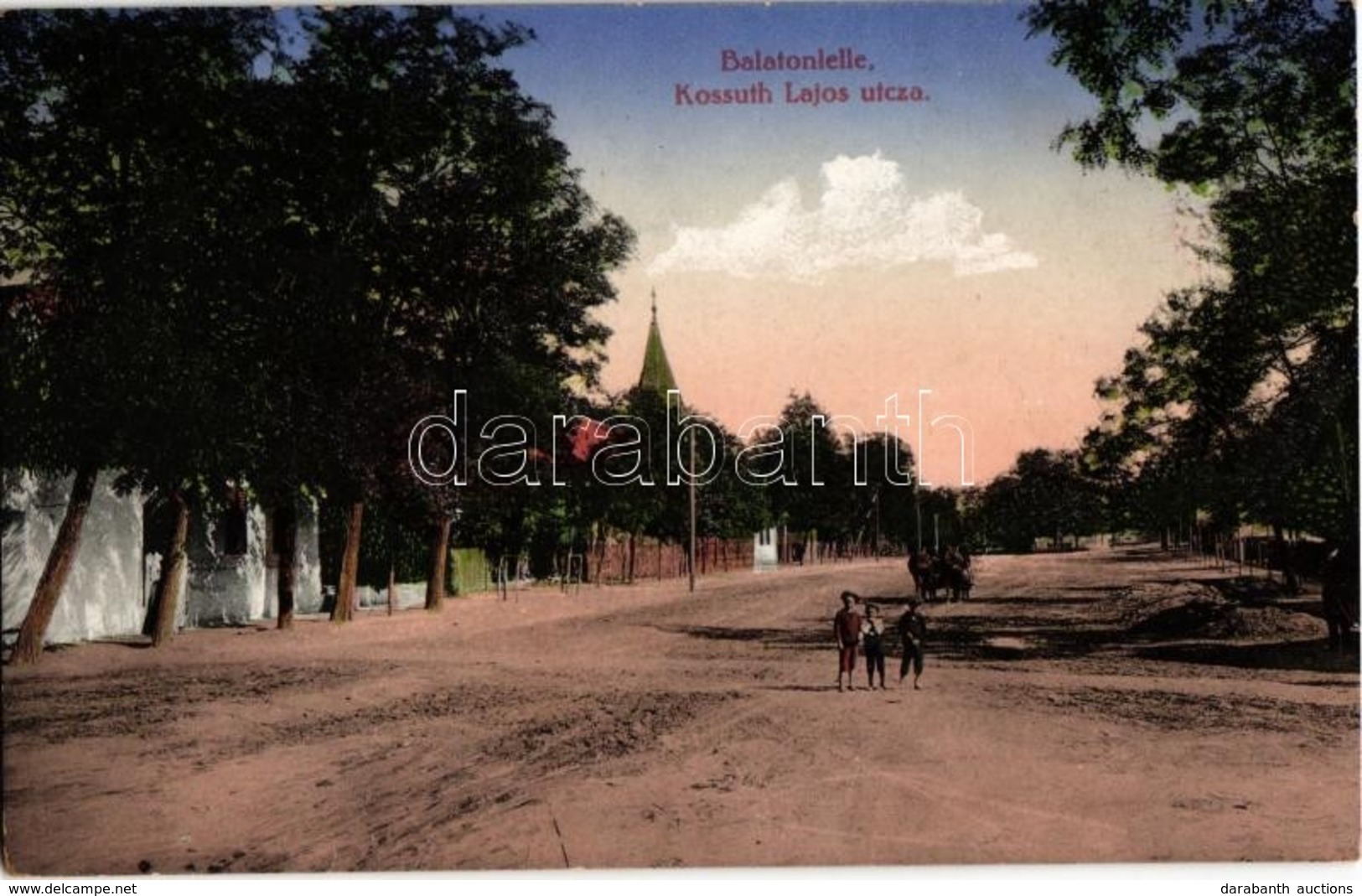 T2 1922 Balatonlelle, Kossuth Lajos Utca - Non Classés