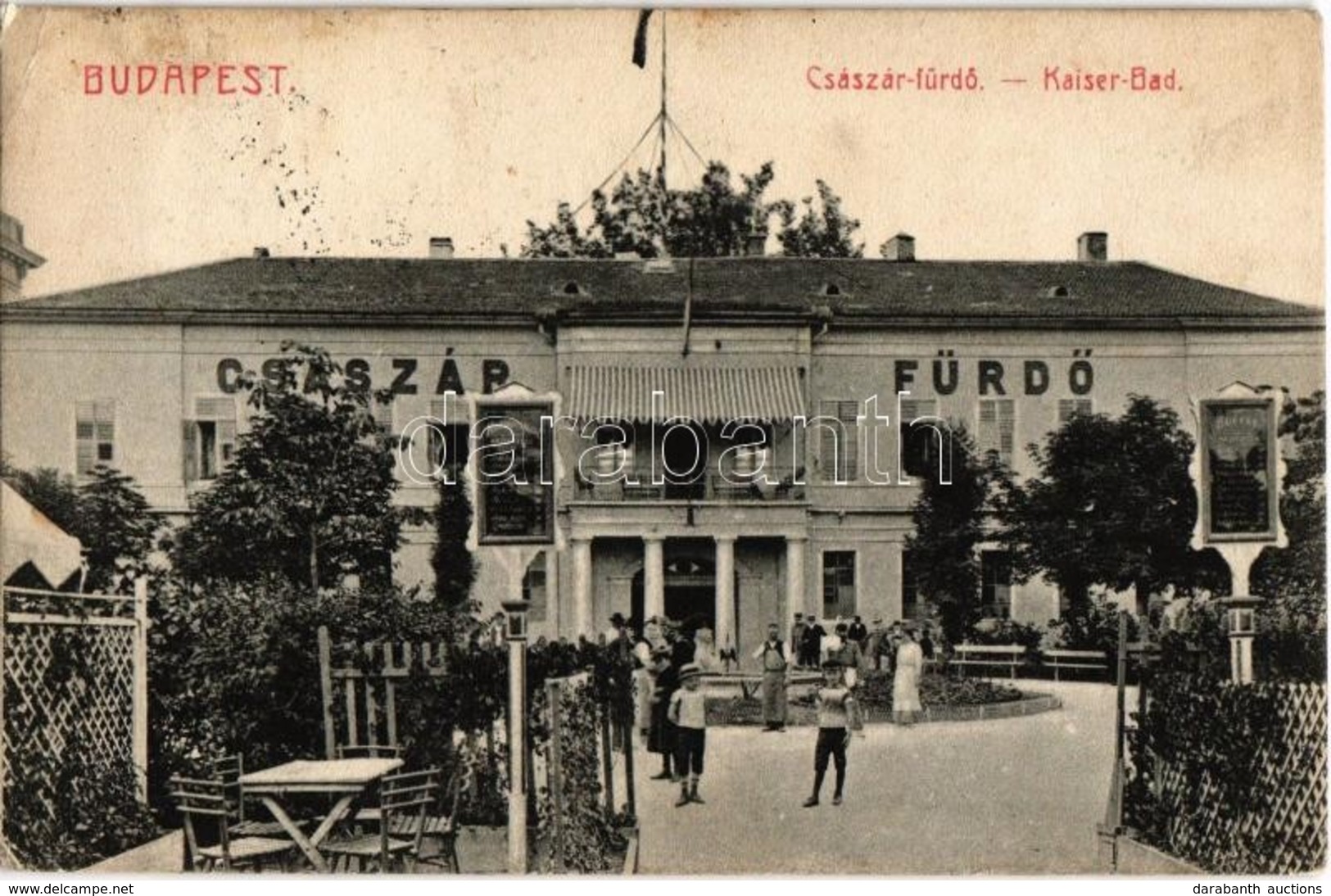 * T2/T3 1907 Budapest II. Császár Fürdő (EK) - Ohne Zuordnung