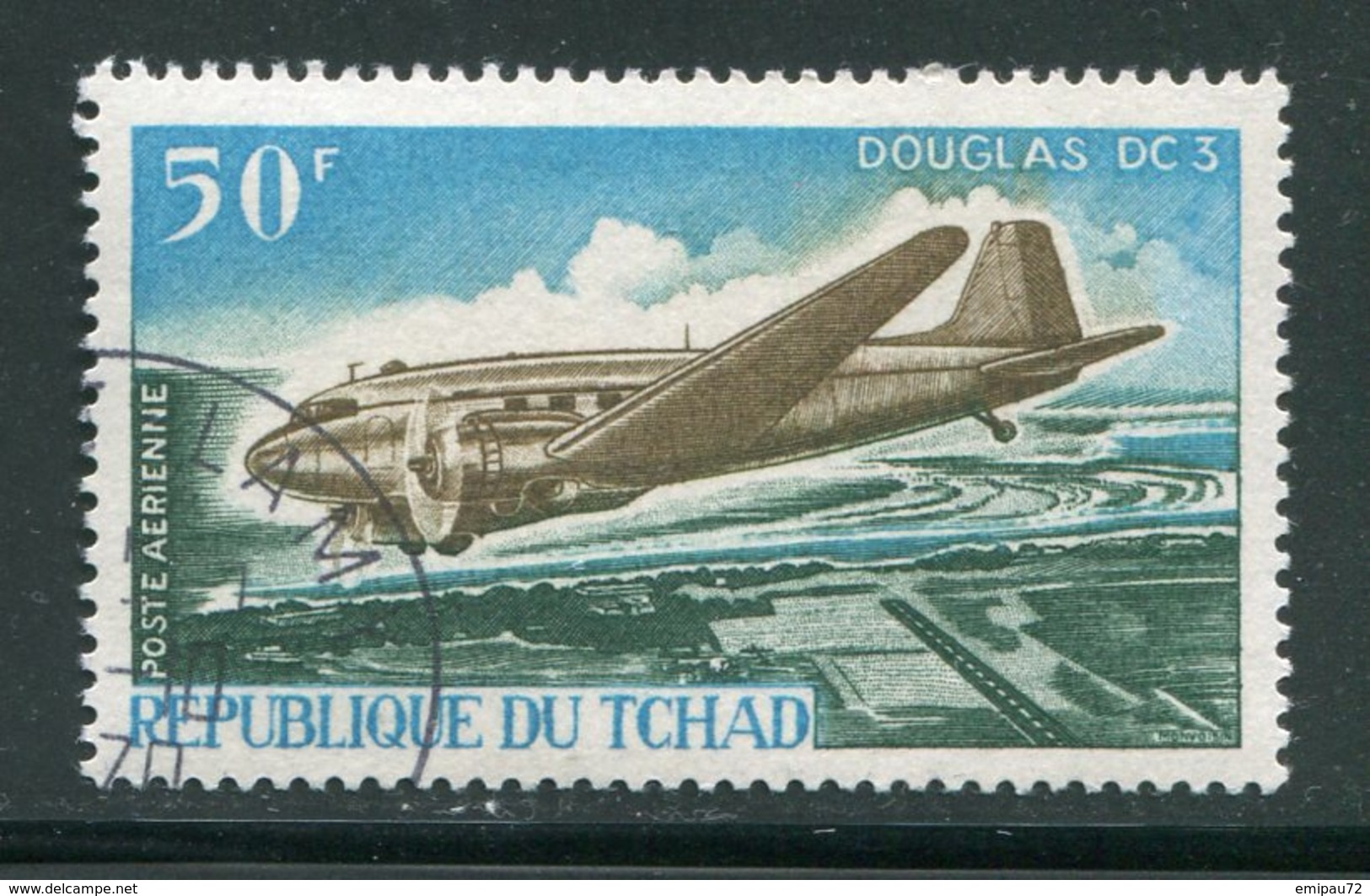 TCHAD- P.A Y&T N°39- Oblitéré - Tchad (1960-...)