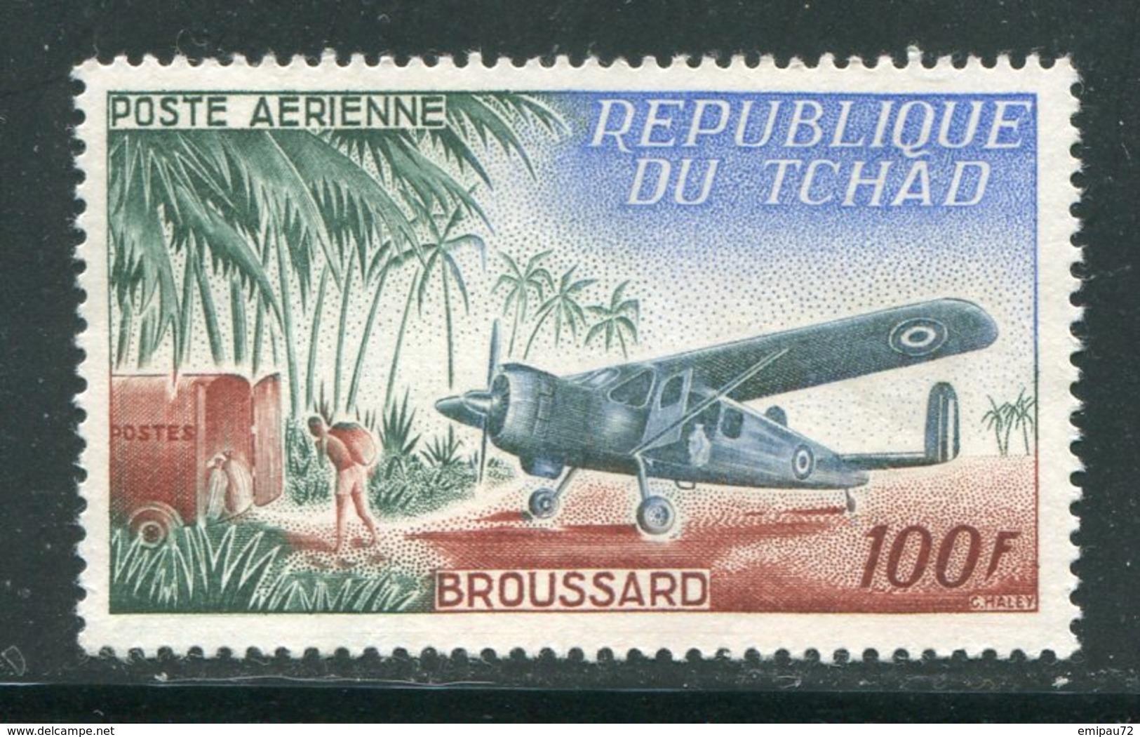 TCHAD- P.A Y&T N°12- Oblitéré - Tchad (1960-...)