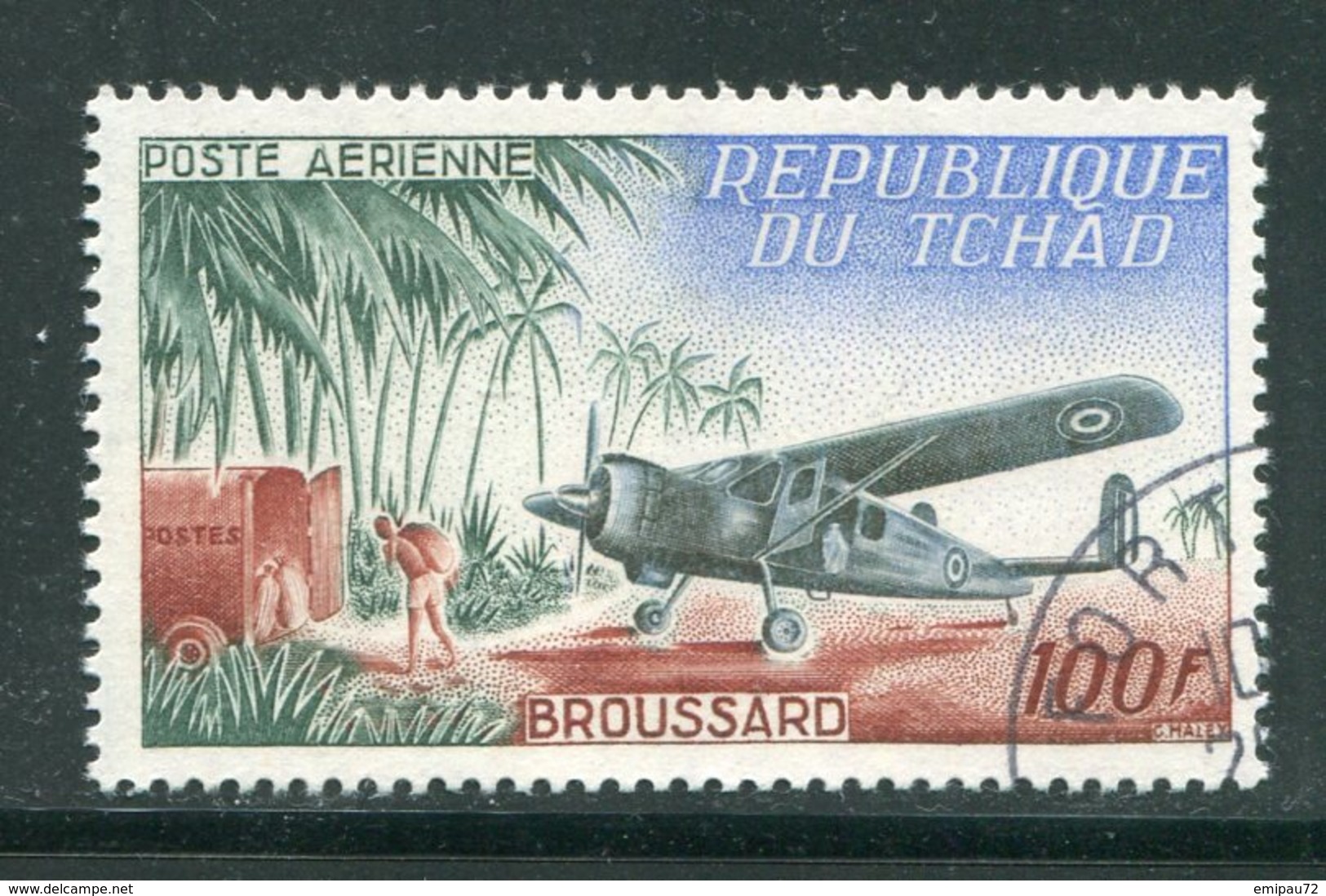 TCHAD- P.A Y&T N°12- Oblitéré - Tchad (1960-...)