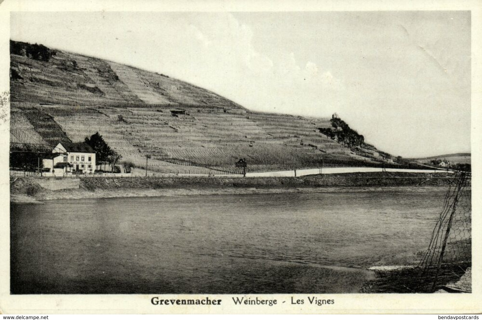 Luxemburg, GREVENMACHER, Weinberge, Les Vignes (1930) Postcard - Andere & Zonder Classificatie