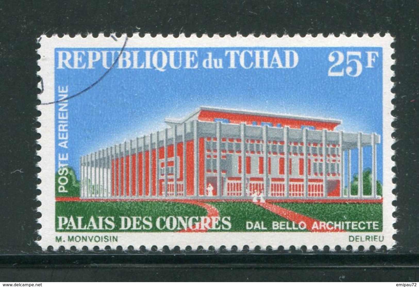TCHAD- P.A Y&T N°35- Oblitéré - Tchad (1960-...)