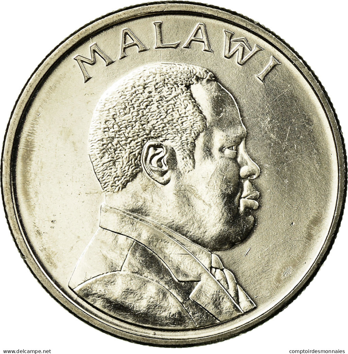 Monnaie, Malawi, 10 Tambala, 2003, SUP, Nickel Plated Steel, KM:27 - Malawi