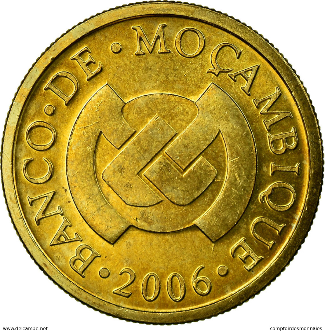 Monnaie, Mozambique, 20 Centavos, 2006, SUP, Brass Plated Steel, KM:135 - Mozambique