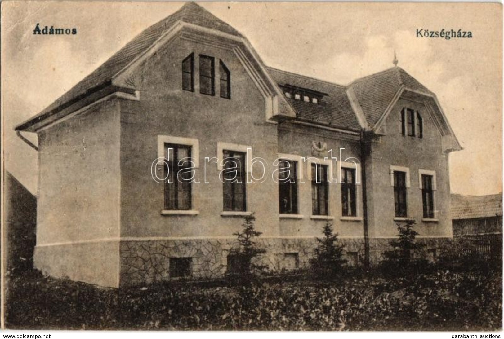 T2 1921 Ádámos, Adamus; Községháza / Town Hall - Non Classés