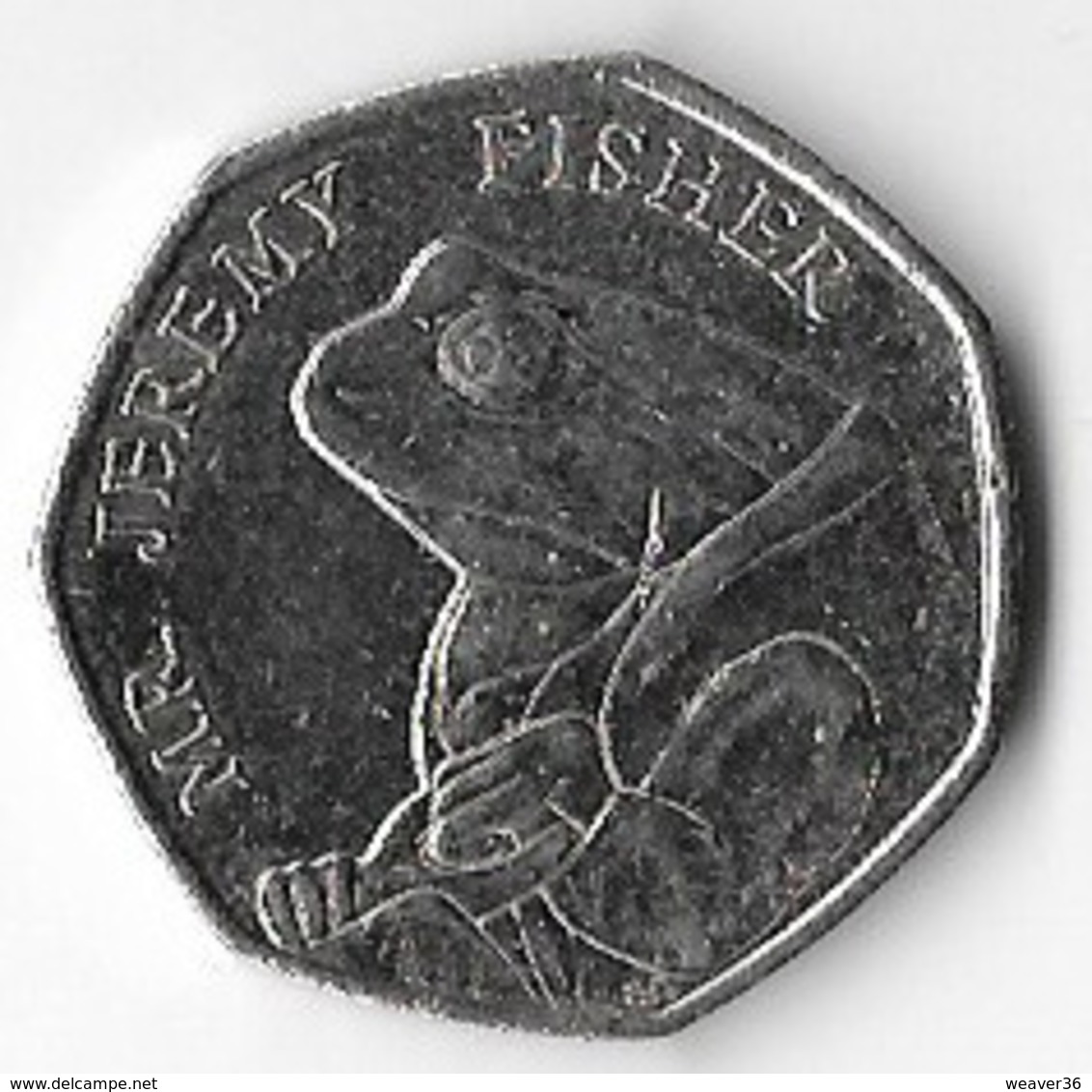 United Kingdom 2017 50p Mr Jeremy Fisher (C) [C834/2D] - 50 Pence