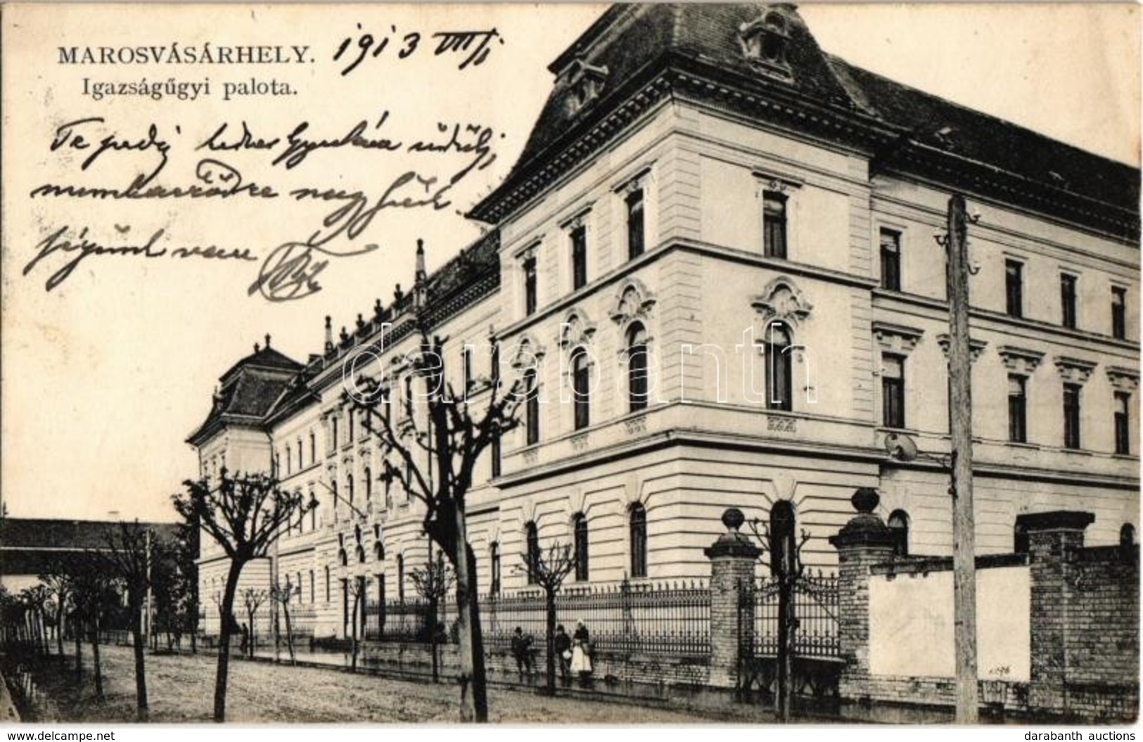 * T2/T3 1913 Marosvásárhely, Targu Mures; Igazságügyi Palota / Palace Of Justice - Unclassified