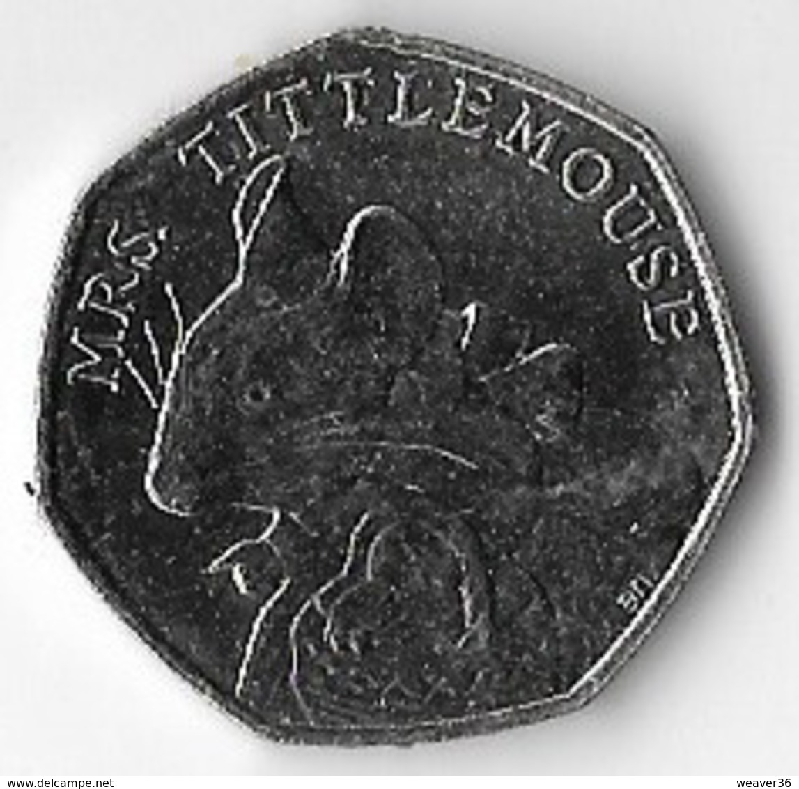 United Kingdom 2018 50p Mrs Tittlemouse (A) [C835/2D] - 50 Pence
