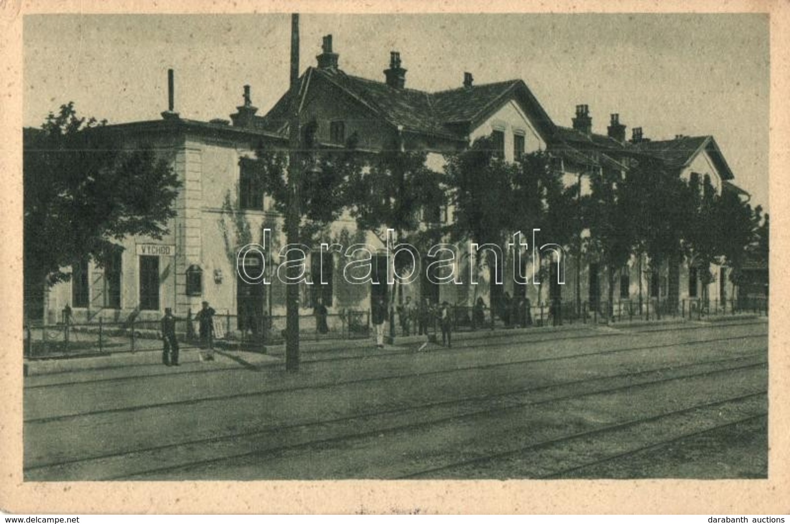 T2/T3 Léva, Levice; Vasútállomás / Bahnhof / Nadrazi / Railway Station '1938 Léva Visszatért' So. Stpl (EK) - Non Classés