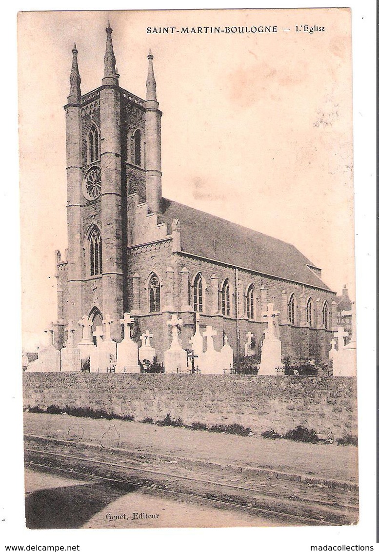 Saint-Martin-Boulogne  (62 - Pas De Calais)  L'église - Other & Unclassified