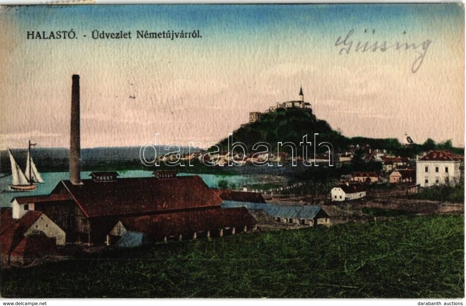 T3 Németújvár, Güssing; Halastó, Vár, Fűrésztelep / Lake, Castle, Sawmill (Rb) - Unclassified