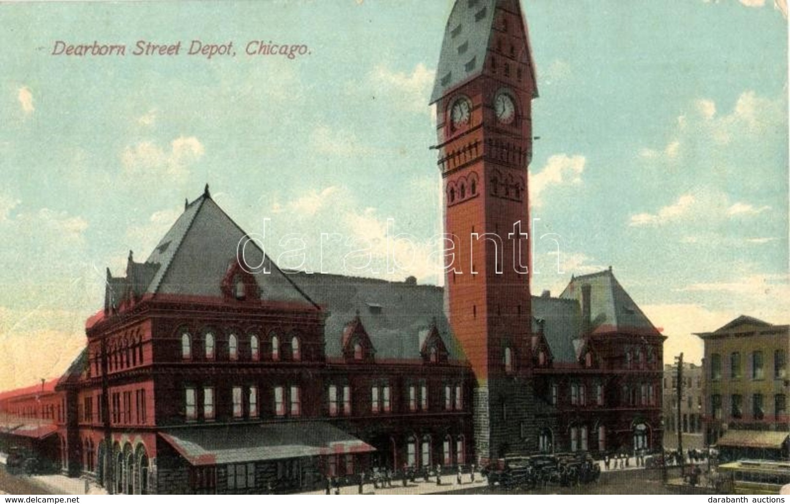 T2/T3 1911 Chicago, Dearborn Street Depot - Non Classés