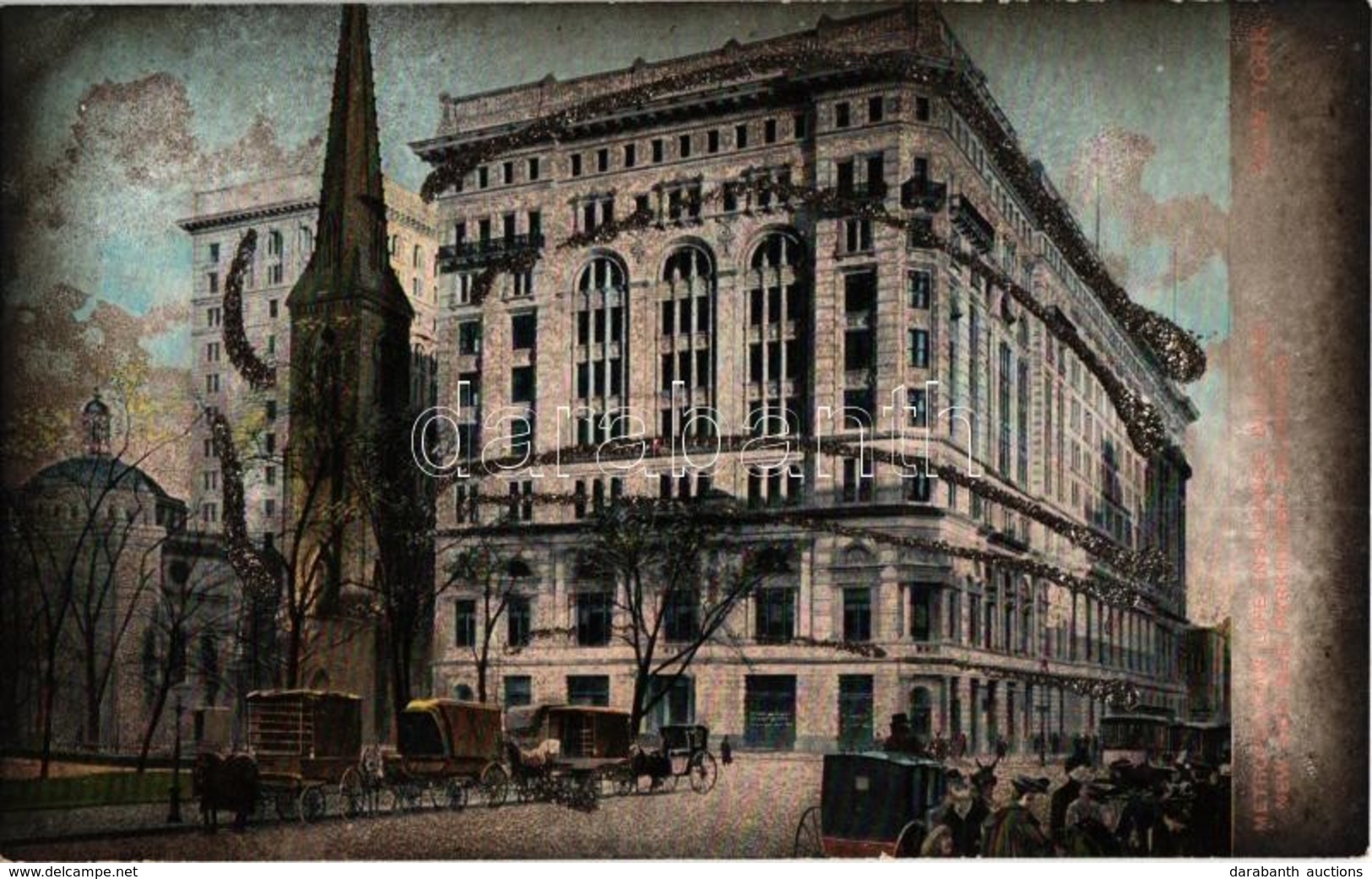 ** T2 New York, Metropolitan Life Insurance Building, New And Lod Parkhurst Churches. Decorated - Non Classés