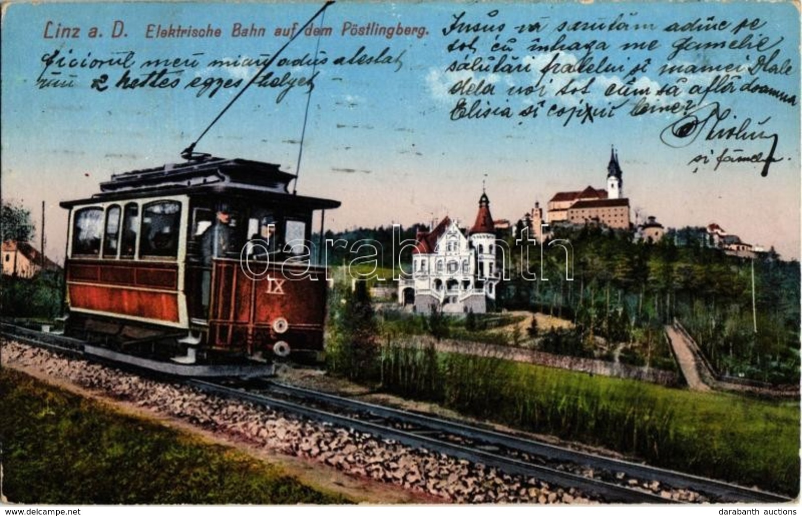T2 1913 Linz A. D., Elektrische Bahn Auf Dem Pöstlingberg / Tram - Unclassified