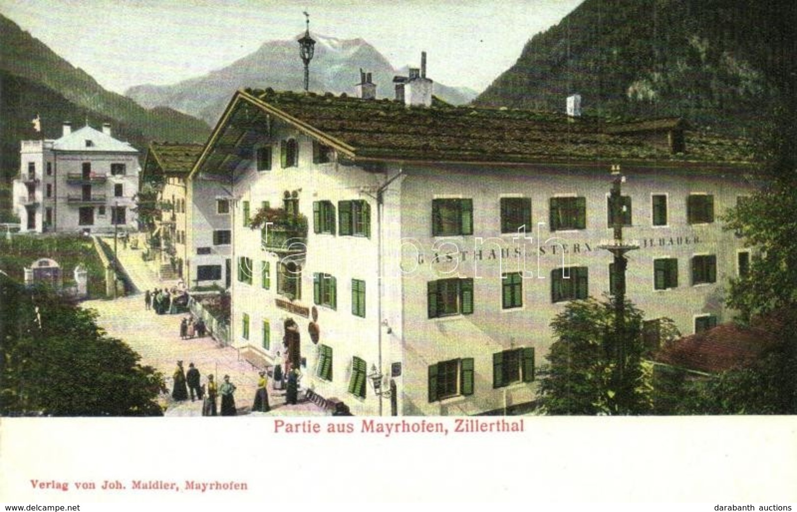 ** T2/T3 Zillertal (Tirol), Mayrhofen, Gasthaus Zum Stern / Guest House, Hotel (Rb) - Unclassified