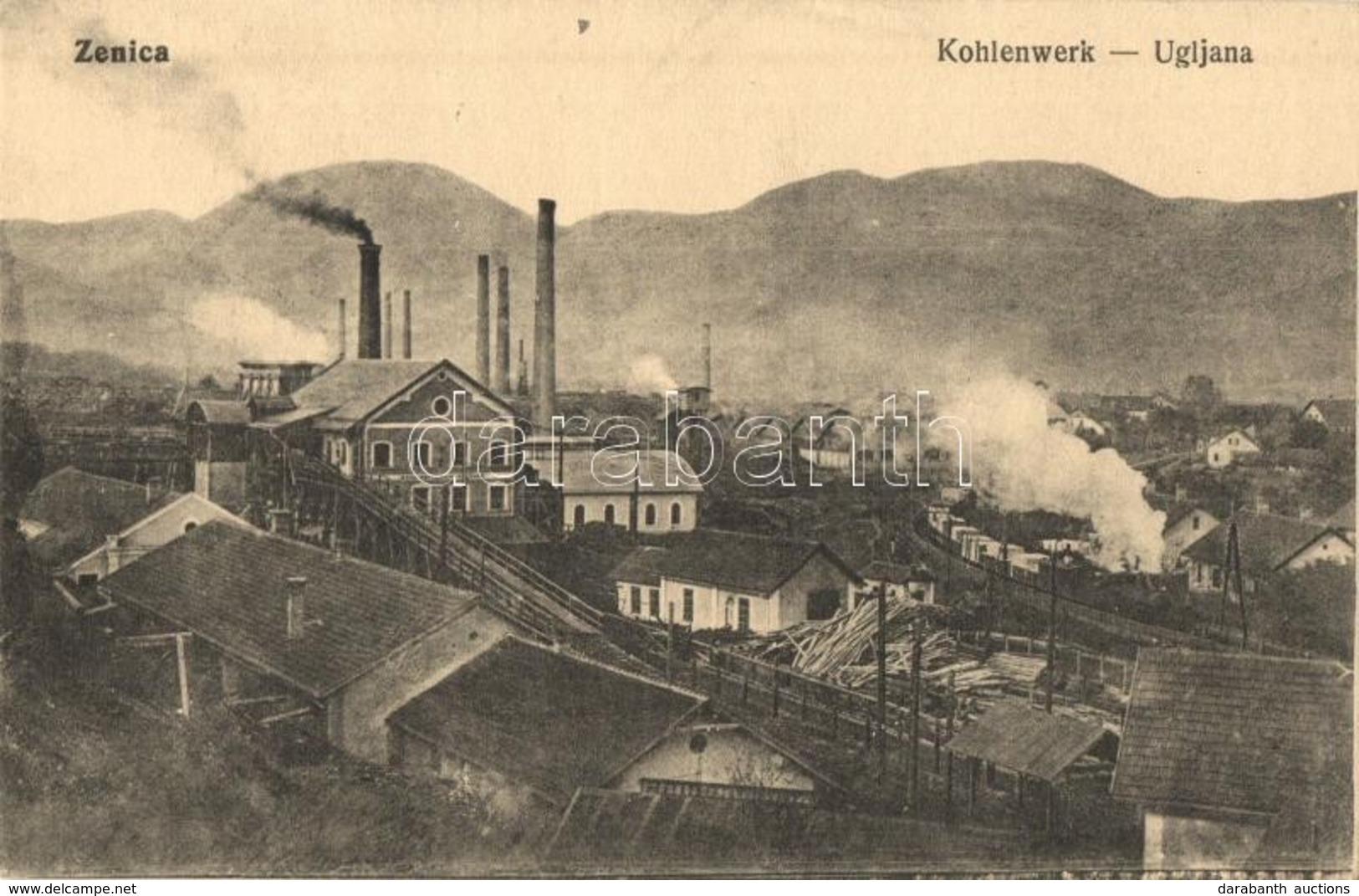 T2 Zenica, Kohlenwerk Ugljana / Coal Factory. Adolf Weisz - Unclassified