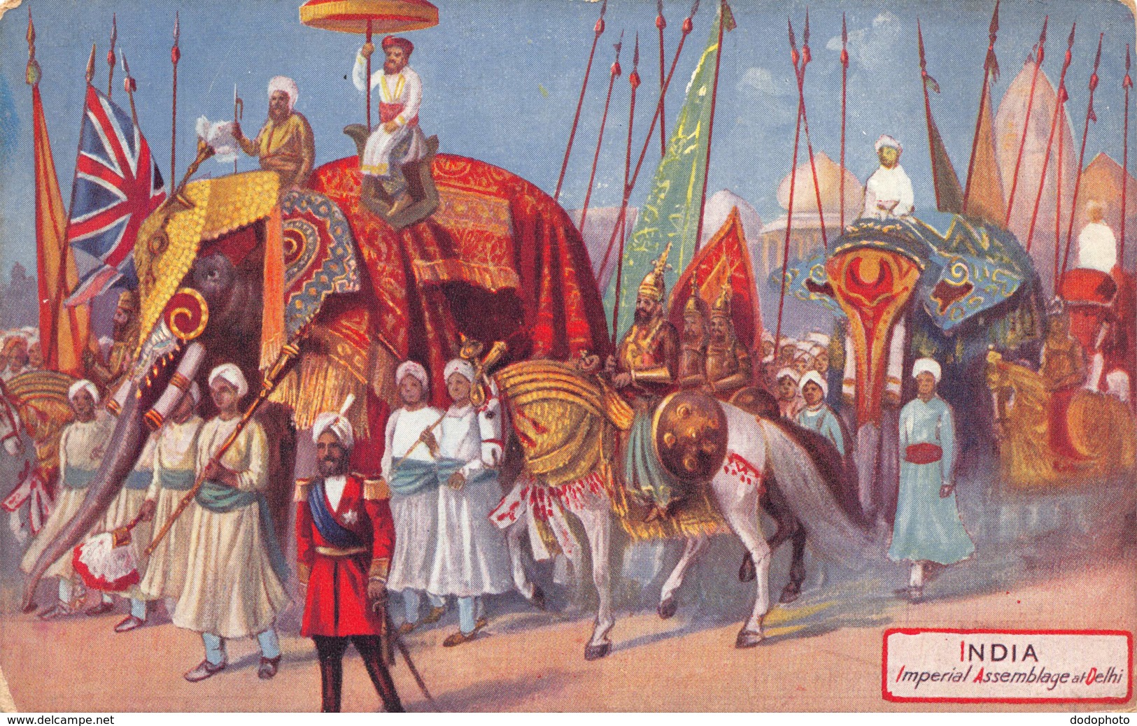 R133730 India. Imperial Assemblage At Delhi. Bemrose - Monde