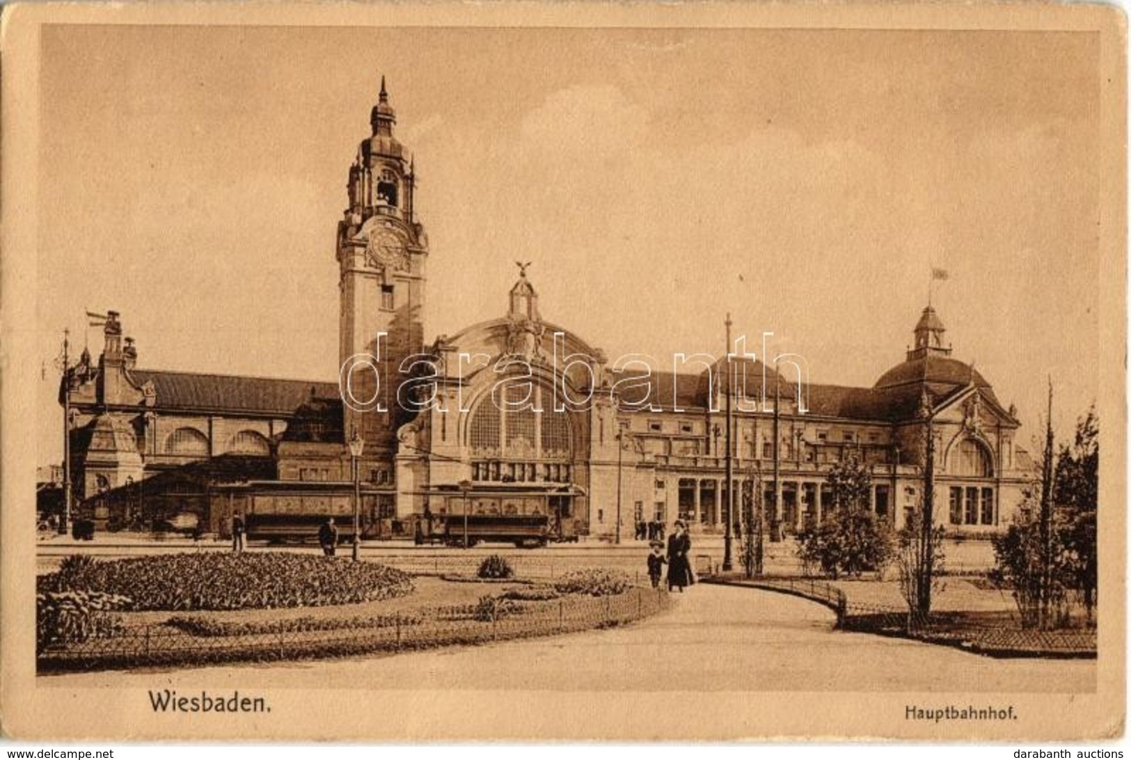 ** T2 Wiesbaden, Hauptbahnhof / Main Railway Station, Tram - Non Classés