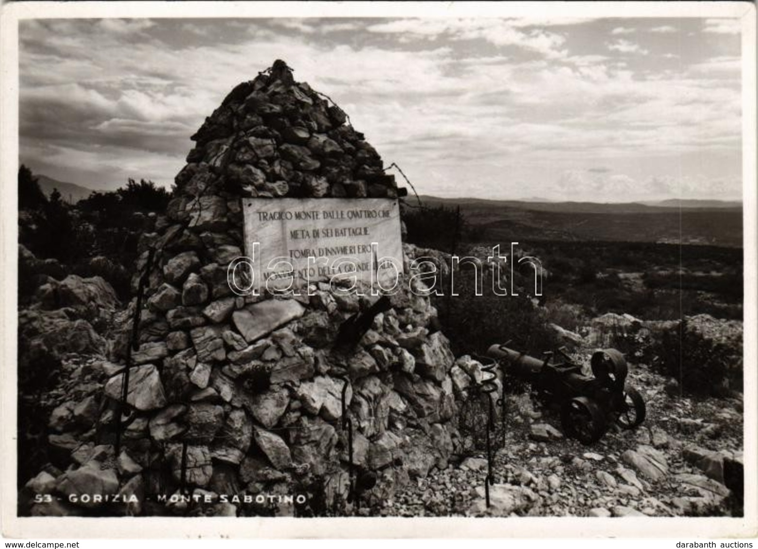 ** T2 Gorizia, Görz; Monte Sabotino / Sabotin / Sixth Battle Of The Isonzo, WWI Italian Heroes' Monument - Unclassified