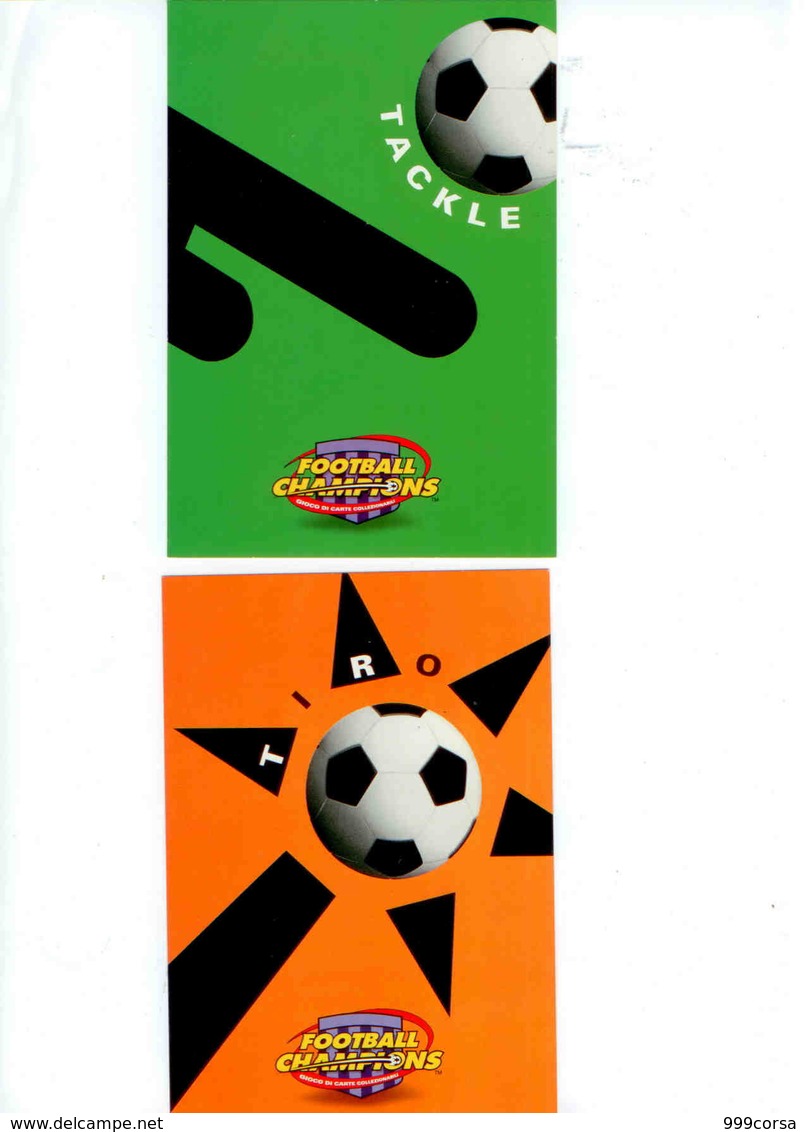 Calcio, Azioni Di Gioco Stilizzate, Promocard N. 2707, 2708, 2709, 2711, 2712, 5 Cartoline, 2 Scansioni (10,11) - Soccer