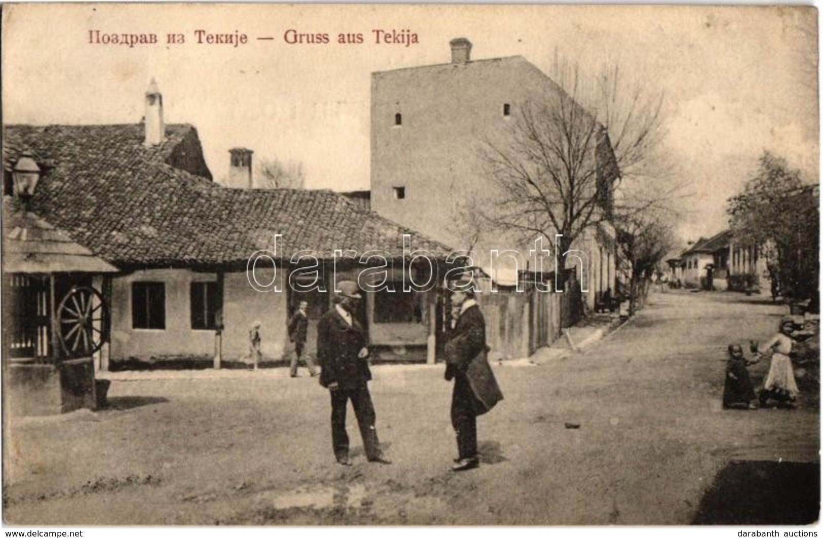 * T2/T3 1912 Tekija (Kladovo), Street View (Rb) - Non Classés
