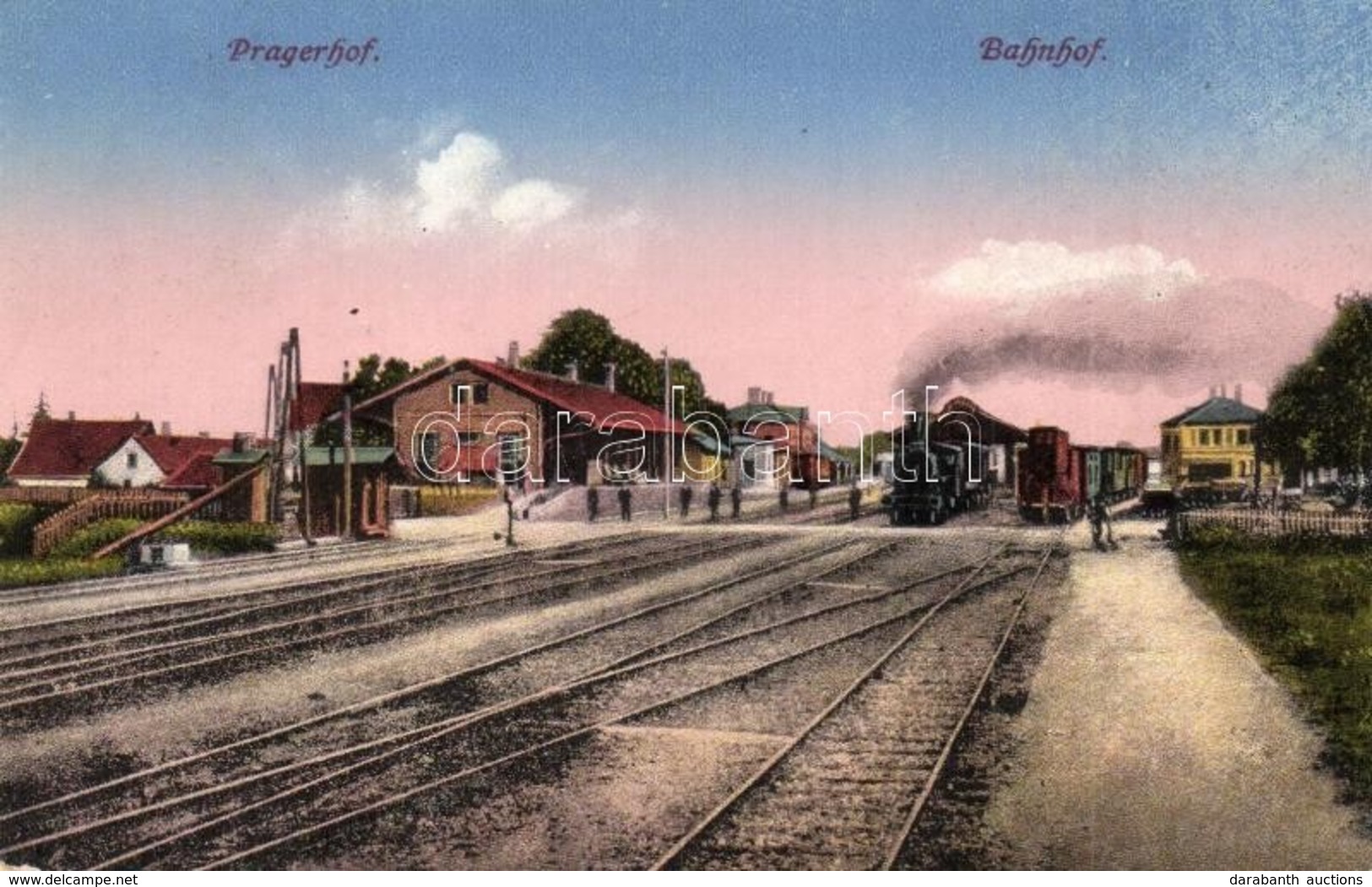 T2 Pragersko, Pragerhof; Bahnhof / Railway Station, Locomotive - Unclassified