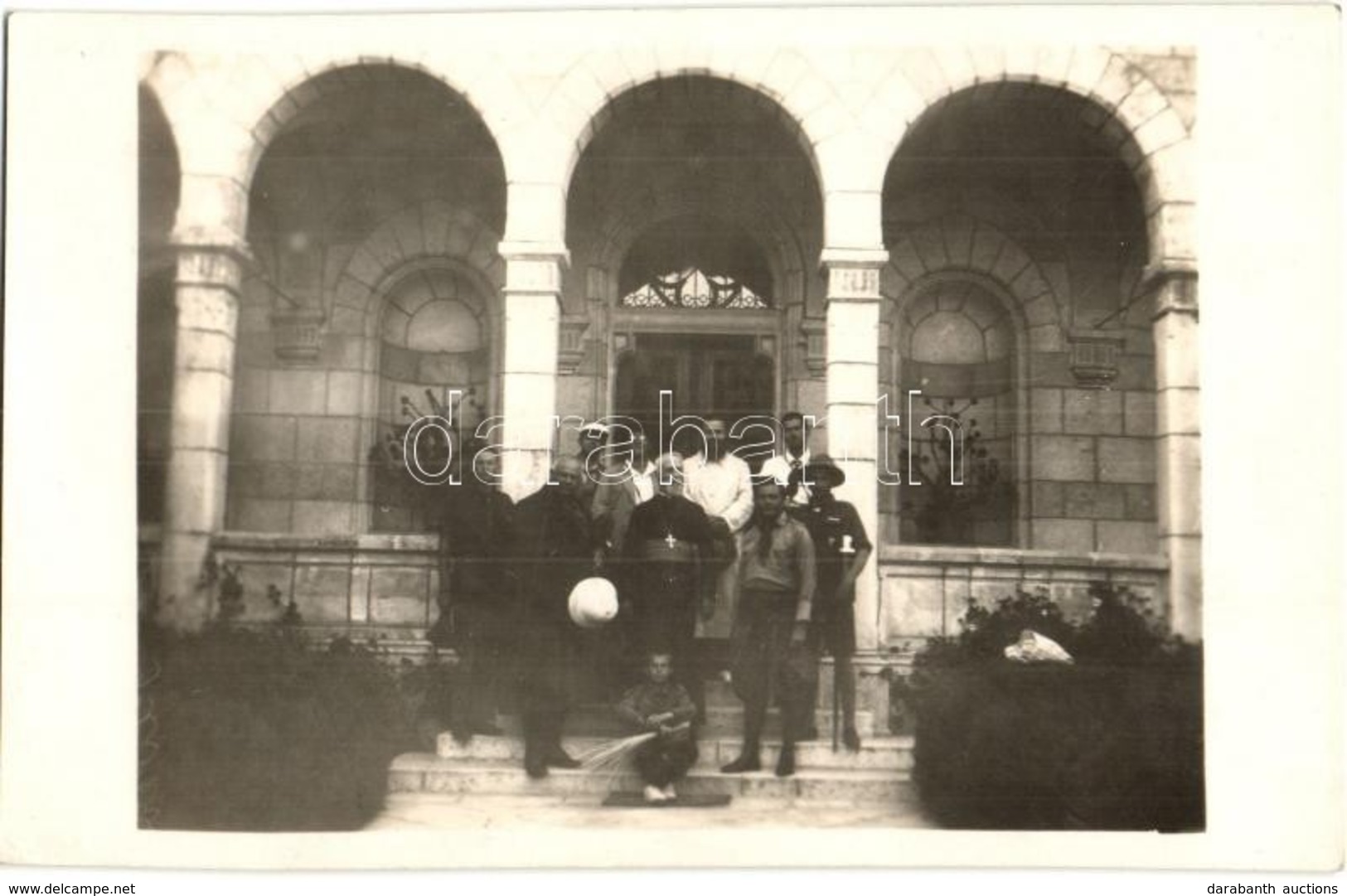 * T2 1931 Magyar Cserkészek Jeruzsálemben / Hungarian Scout Boys In Jerusalem. Photo - Unclassified