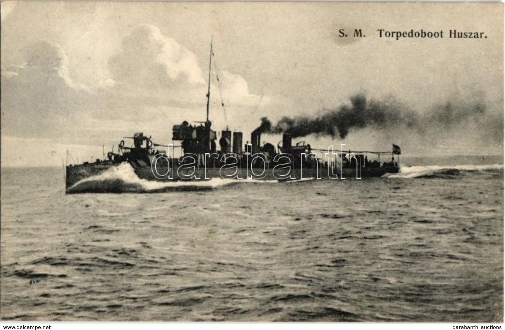 T2/T3 SM Torpedoboot Huszár / Osztrák-Magyar Haditengerészet Huszár Torpedórombolója / Austro-Hungarian Navy K.u.K. Krie - Ohne Zuordnung