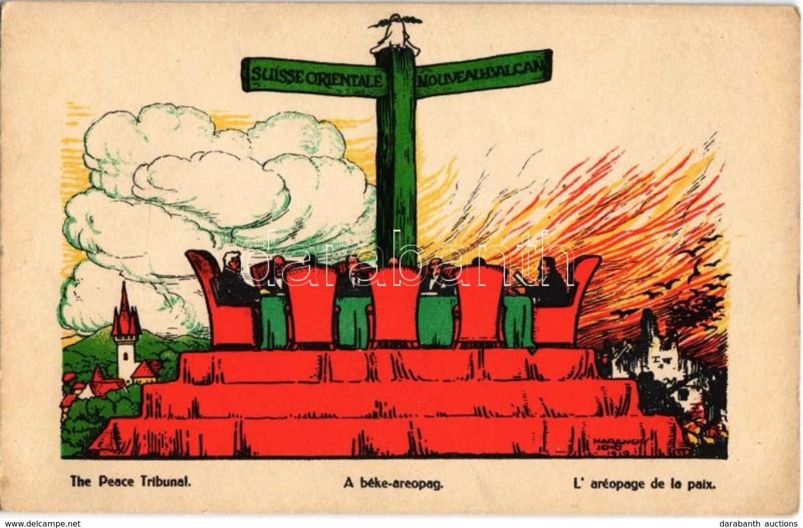 ** T2 Suisse Orientale, Nouveau Balcan / Magyarország Feldarabolása Európa VeszedelmeBéke-areopag / Peace Tribunal, Hung - Ohne Zuordnung